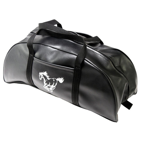 Maleta Bolso Negro Con Logo Ford Mustang