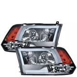 Faros Led Drl Para Dodge Ram 2009-al 2018