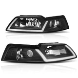 Faros Led Drl Para Mustang 1999 Al 2004