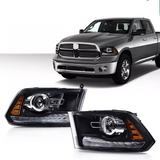 Faros Led Con Lupa Ram 1500 2500 3500 13 Al 2018 Par