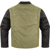 ICON CHAMARRA PIEL/TEXTIL PARA CONDUCIR EN MOTO