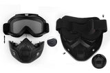 Gafas Con mascara para moto
