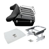 Caja Trasera Para Moto + Portaequipaje Road King Flht 97-08