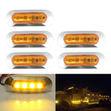 Luces Led Ovaladas Para Trailer Pickup Suv