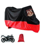 cubierta para motocicletas logo de calavera