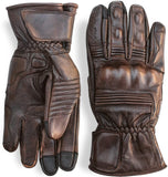 Guantes Motociclista Cuero Genuino Estilo Vintage