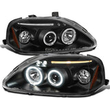 Faros ojo de angel Honda CIvic 1999-2000