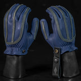 Guantes De Cuero Genuino Para Motociclistas