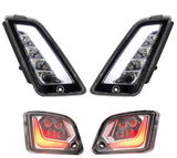 Juego De Cuartos Led Vespa Gt200 2004-2009