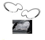 molduras bisel de faros mercedes benz clase c sedan  2001-2007