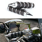 Puños Para Manubrio Moto Honda Kawasaki Yamaha Harley