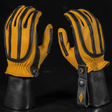 Guantes De Cuero Genuino Para Motociclistas