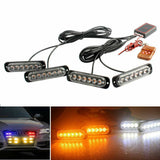 Kit De 4 Luces Estrobo Led Universales