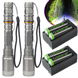 2 Lamparas Tacticas Led Súper Brillante De Alta Calidad