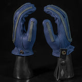 Guantes De Cuero Genuino Para Motociclistas