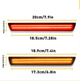 Cuartos Delanteros Y Traseros Led Challenger 2015-2022