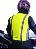 CHALECO REFLECTANTE PARA MOTOCICLISTAS