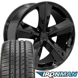 Rines Replicas Dodge Charger 20x9 5/115 con llantas