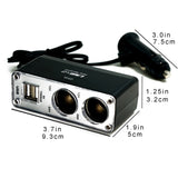 Multi socket encendedor de cigarrillos para autos