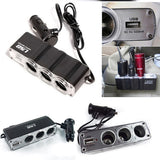 Multi socket encendedor de cigarrillos para autos