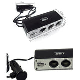 Multi socket encendedor de cigarrillos para autos