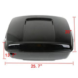 Caja Trasera Con Bocinas + Portaequipaje Road King 14-20