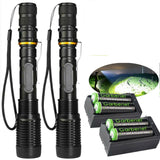 2 Lamparas Tacticas Led Súper Brillante De Alta Calidad