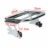 Caja Trasera Para Moto + Portaequipaje Road King Flht 97-08