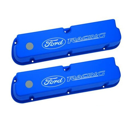 Mustang Ford Racing Tapas de Valvulas Azul Satinado