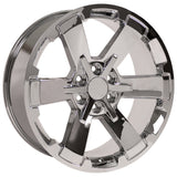 rines silverado 22x9 6x139.7 cromados