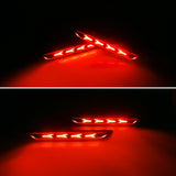 Cuartos Led Defensa Traseros Mustang 2015-2021 Par