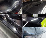 Vinil Fibra Carbono 4d 183x153 Cm Negro Brillante