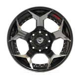 rin negro chevrolet Silverado 2500 2011-2017 1pz