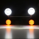 Faros Niebla Led Moto Vulcan Classic Vn900 2011