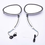 Espejos Moto Con Led Dyna Super Glide Fxd 1997-2010