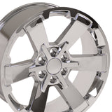 rines silverado 22x9 6x139.7 cromados