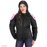 Chaqueta textil de moto ironborn para mujer