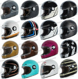 Casco Motociclista Torc T1 Retro