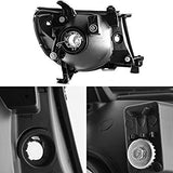 Faros Tacoma 05-11 fondo cromado