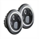 Faros Jeep Wrangler 2007-2014 Ojo de angel