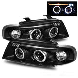 Faros ojo de ángel Audi A4 1996-1999