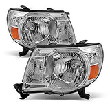 Faros Tacoma 05-11 fondo cromado