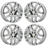 rines cromados 20x8  Barrenación 6x120  chevrolet traverse 2019