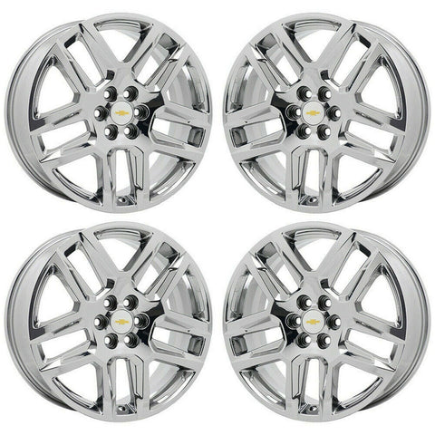 rines cromados 20x8  Barrenación 6x120  chevrolet traverse 2019