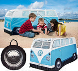 Tiendas de campaña azul Vw