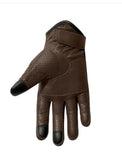 Guantes De Cuero Para Motocicleta Viking Para Hombre
