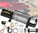 Winch Electrico 8000lbs Para Jeep Wrangler