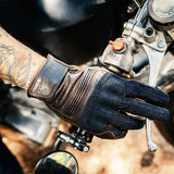 Guantes De Piel Para Motociclista