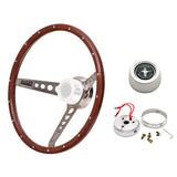 Volante de madera Mustang 1965 - 1966
