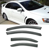 Deflectores de Ventana Mitsubishi Lancer 08-14